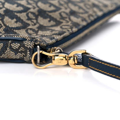 Christian Dior Monogram Mini Saddle Pochette Navy 18 of 20