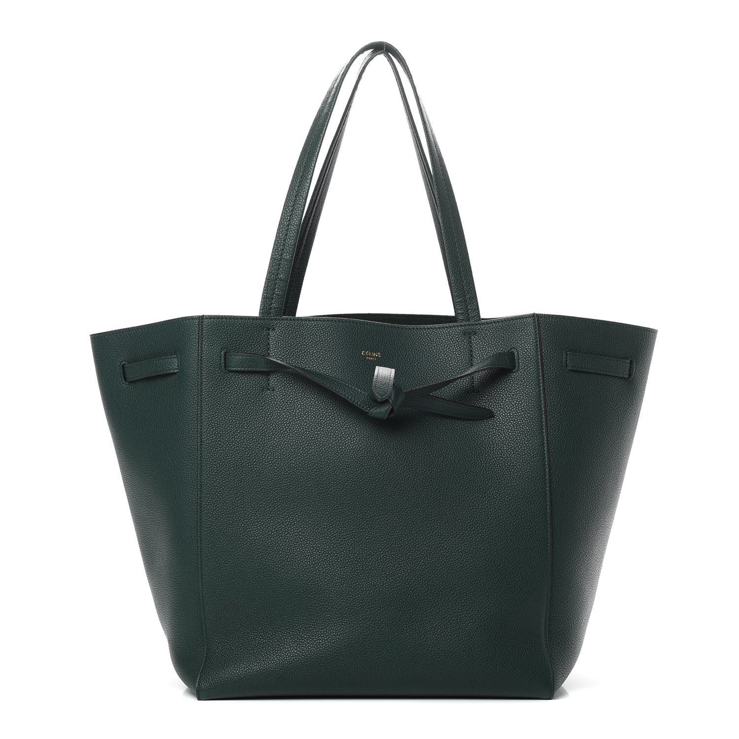 Celine Soft Grained Calfskin Small Belt Cabas Phantom Amazone 1 of 10
