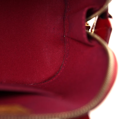 Louis Vuitton Vernis Alma BB Pomme D'Amour 11 of 13