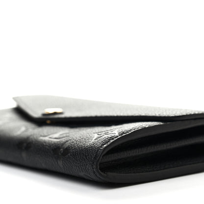 Louis Vuitton Empreinte Sarah Wallet NM Black 8 of 8