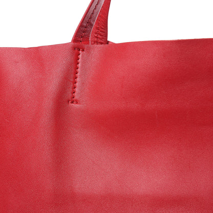Celine Lambskin Horizontal Cabas Magenta 9 of 12