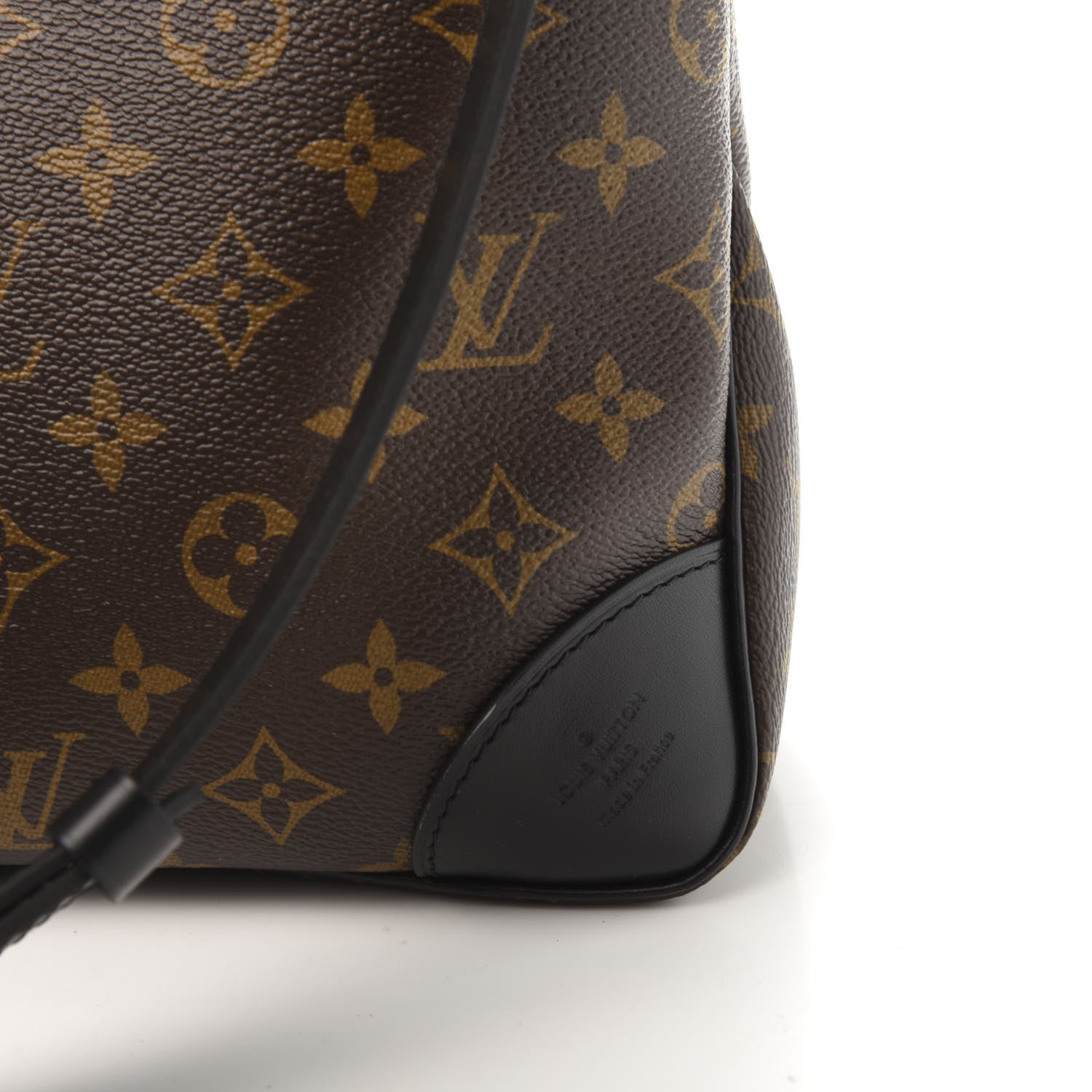 Louis Vuitton Monogram Odeon MM Black 9 of 10