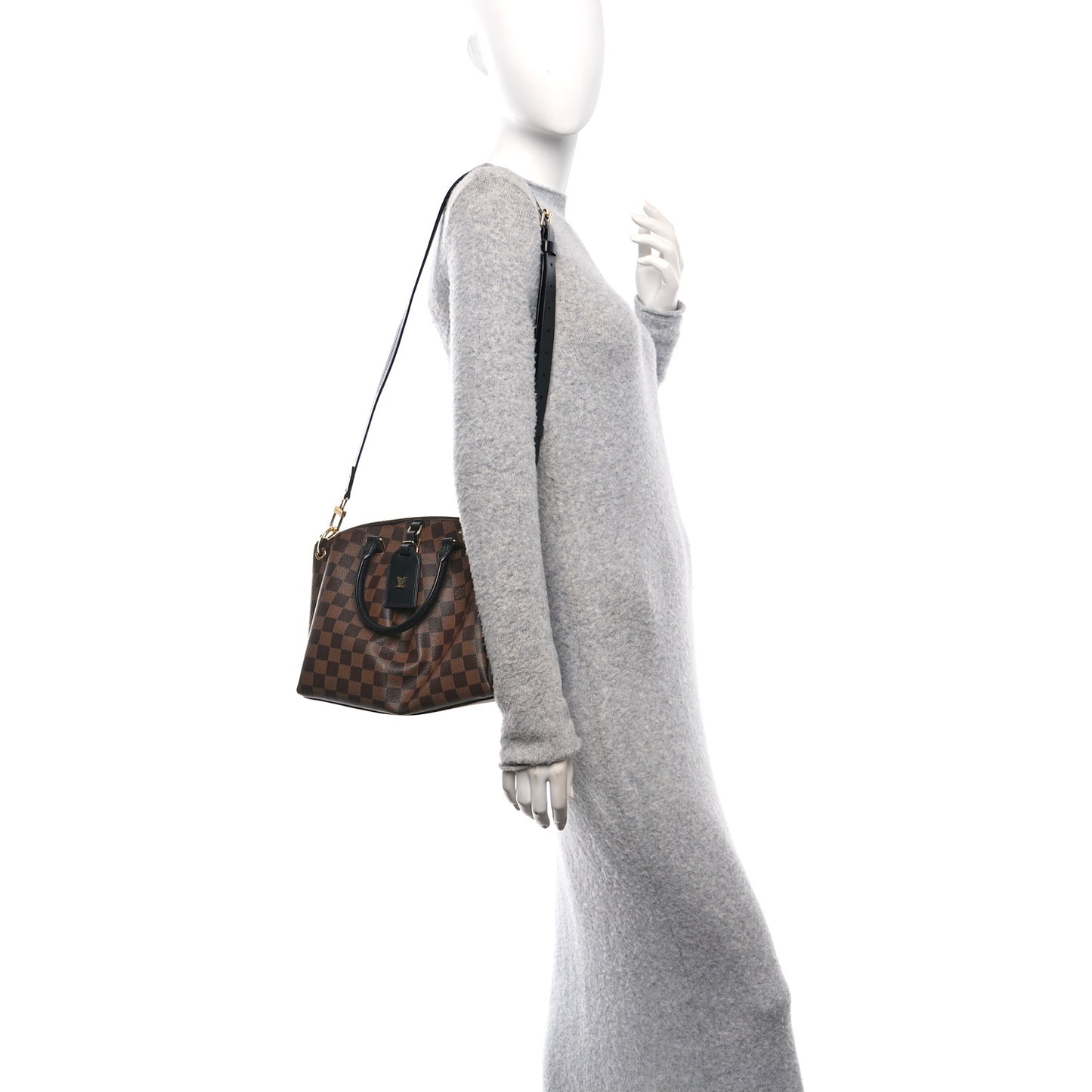 Damier Ebene Odeon Tote PM Black