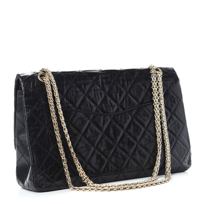 Chanel Aged Calfskin Quilted 50th Anniversary 2.55 Reissue 227 Flap Black 3 of 13