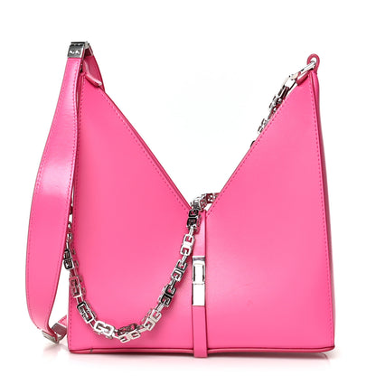 Givenchy Box Calfskin Mini Cut Out Shoulder Bag Neon Pink 1 of 11