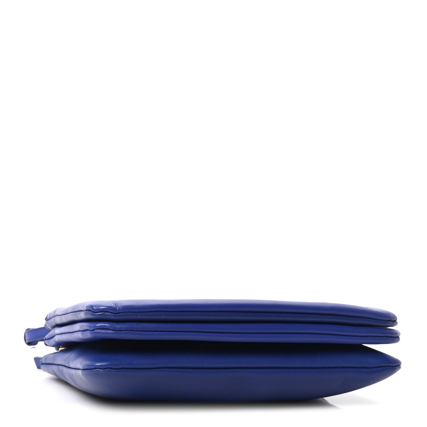 Celine Lambskin Small Trio Crossbody Bag Royal Blue 4 of 9