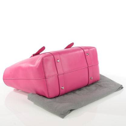 Alexander McQueen Calfskin Small Legend Shopper Fuchsia 5 of 10