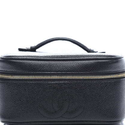 Chanel Caviar CC Vanity Cosmetic Case Black 13 of 13