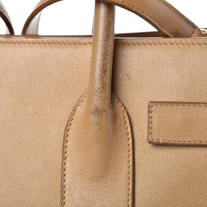 Saint Laurent Calfskin Small Sac De Jour Taupe 10 of 25