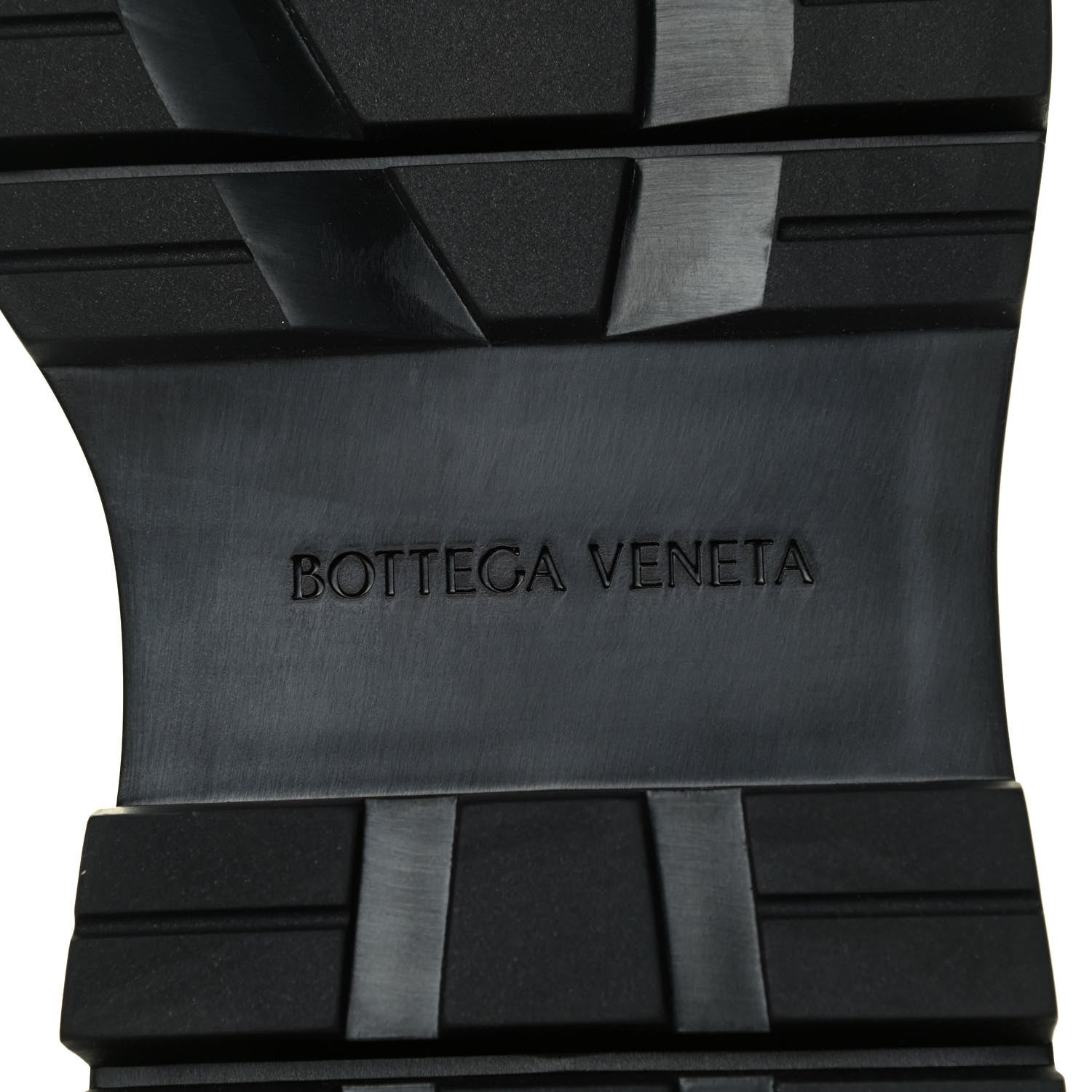 Bottega Veneta Calfskin Mens The Tire Chelsea Boots 40.5 Sea Salt Black 6 of 7