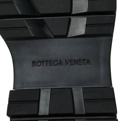 Bottega Veneta Calfskin Mens The Tire Chelsea Boots 40.5 Sea Salt Black 6 of 7