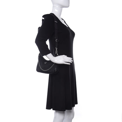Prada Nylon Re-Edition 2005 Shoulder Bag Black 2 of 11