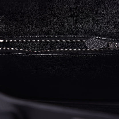 Hermes Taurillon Clemence Birkin 30 Black 8 of 20