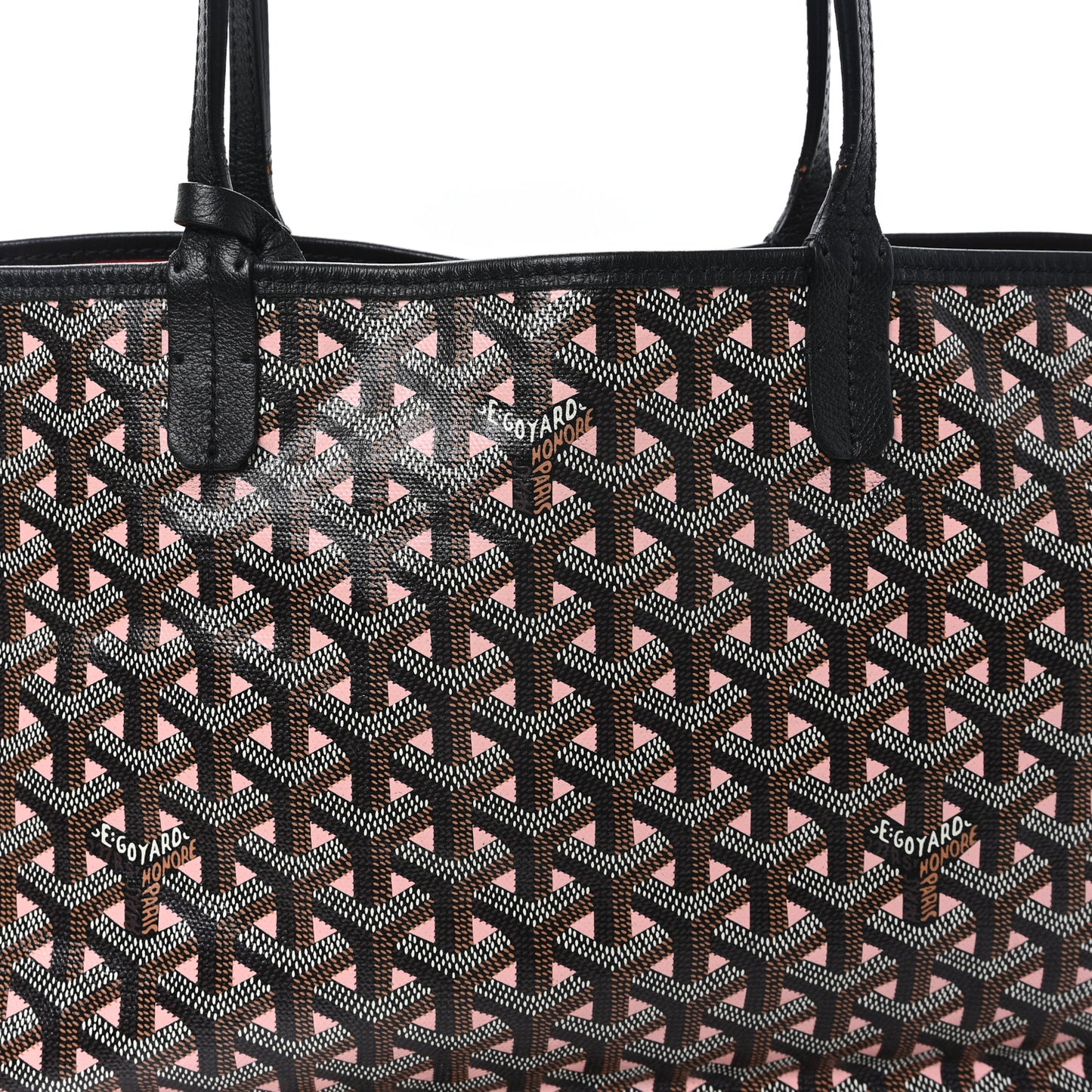 Goyardine Saint Louis Claire Voie PM Black Pink