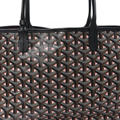 Goyard Goyardine Saint Louis Claire Voie PM Black Pink 10 of 12
