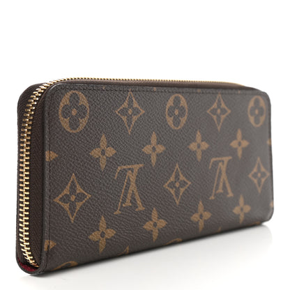 Louis Vuitton Monogram Clemence Wallet Fuchsia 3 of 7