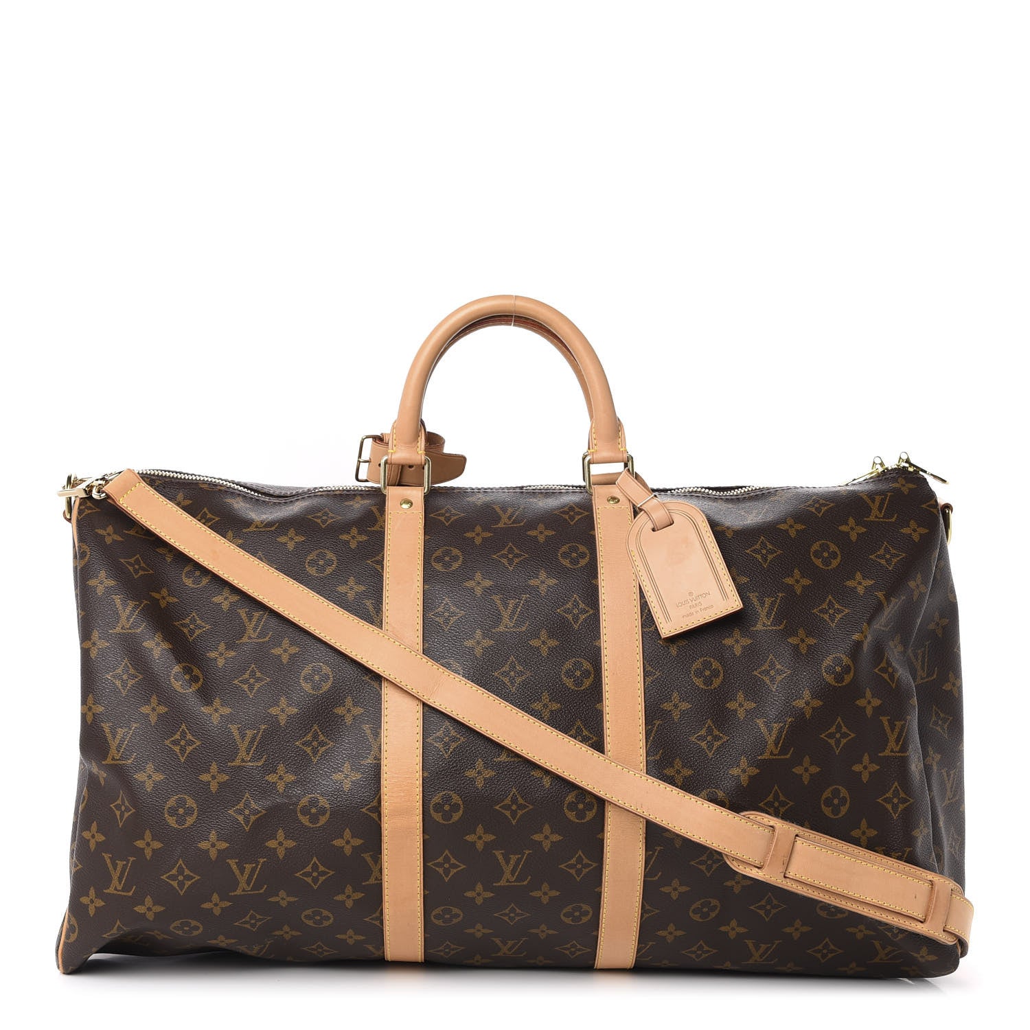 Louis Vuitton Monogram Keepall Bandouliere 55 1 of 13