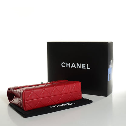 Chanel Calfskin Quilted In The Business Flap Red 4 of 8