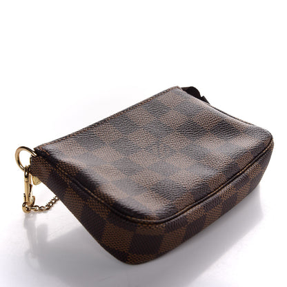 Louis Vuitton Damier Ebene Mini Pochette Accessories 4 of 8