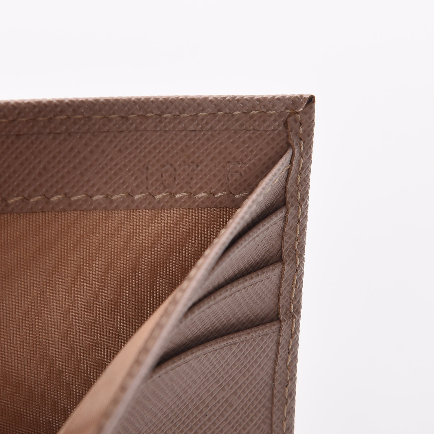 Prada Saffiano Bi-Fold Wallet Cammeo 7 of 10
