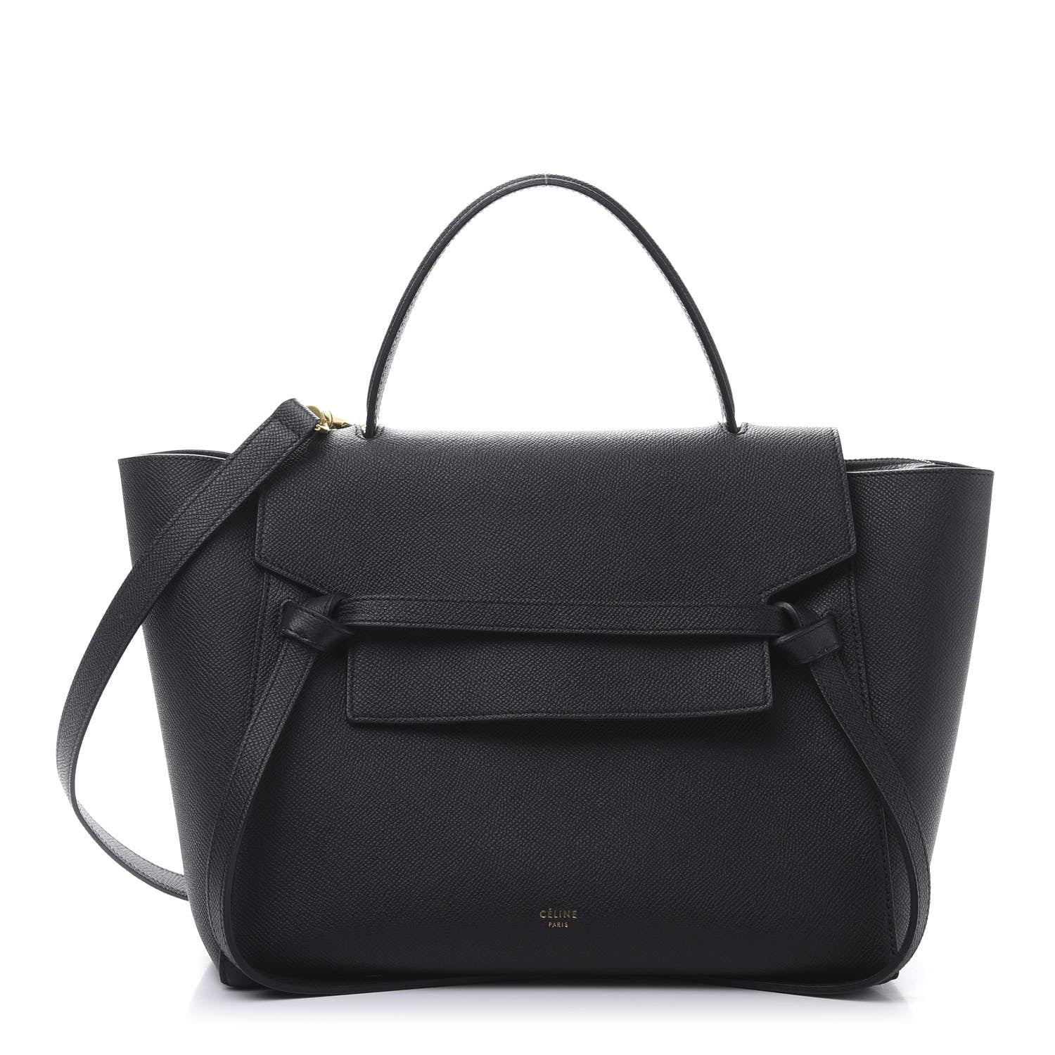 Celine Baby Grained Calfskin Mini Belt Bag Black 1 of 12