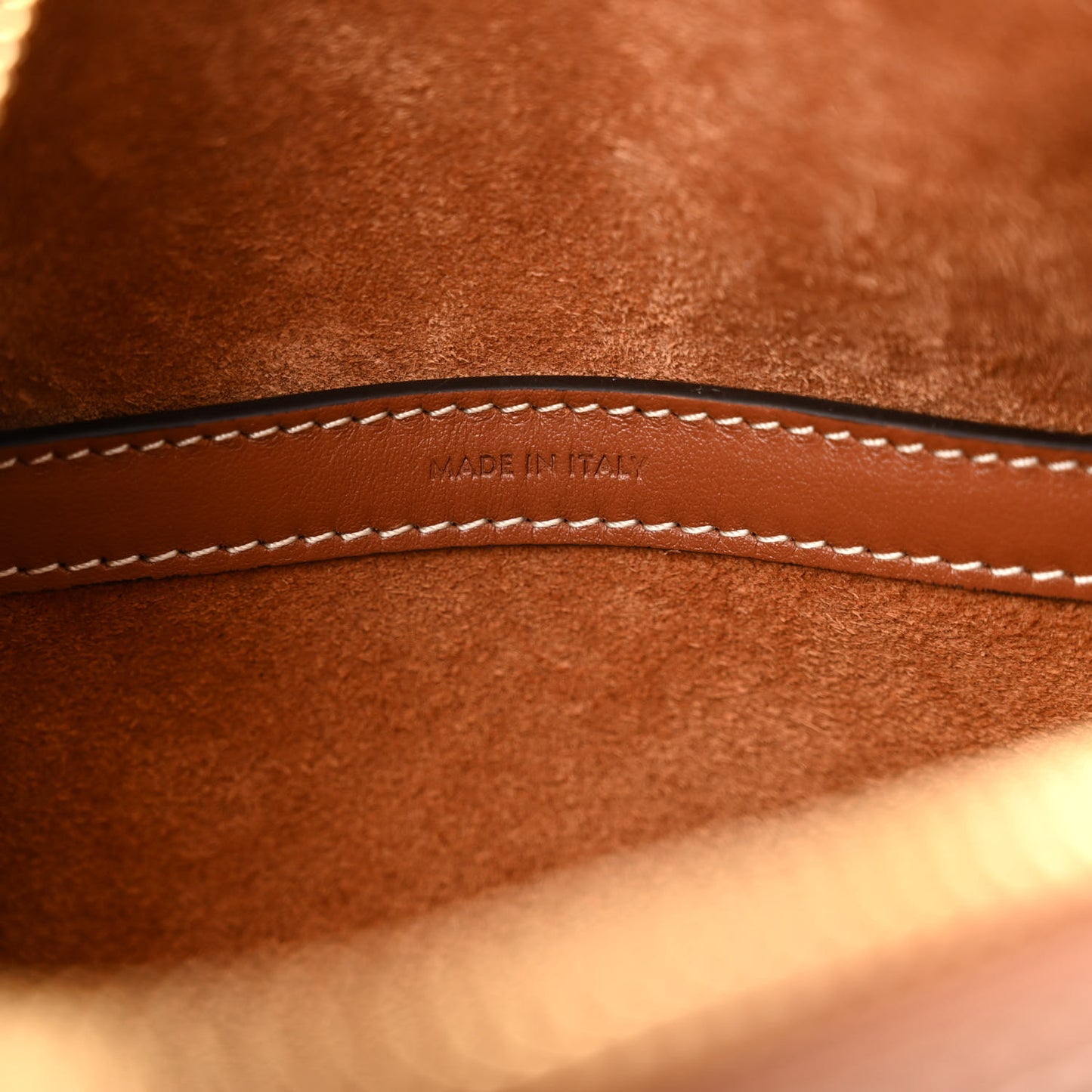 Smooth Calfskin Triomphe Small Boston Bag Tan