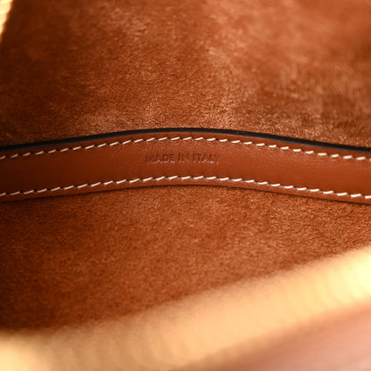 Celine Smooth Calfskin Triomphe Small Boston Bag Tan 6 of 10