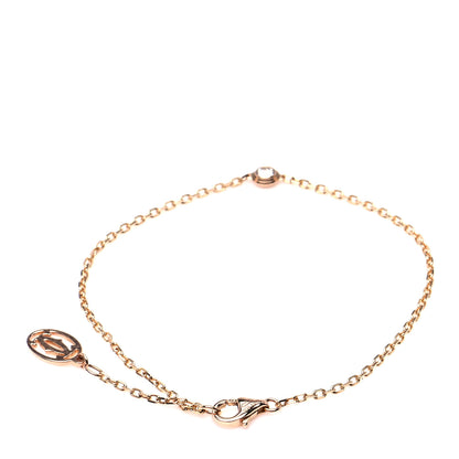 Cartier 18K Pink Gold Diamond SM D'Amour Bracelet 3 of 7