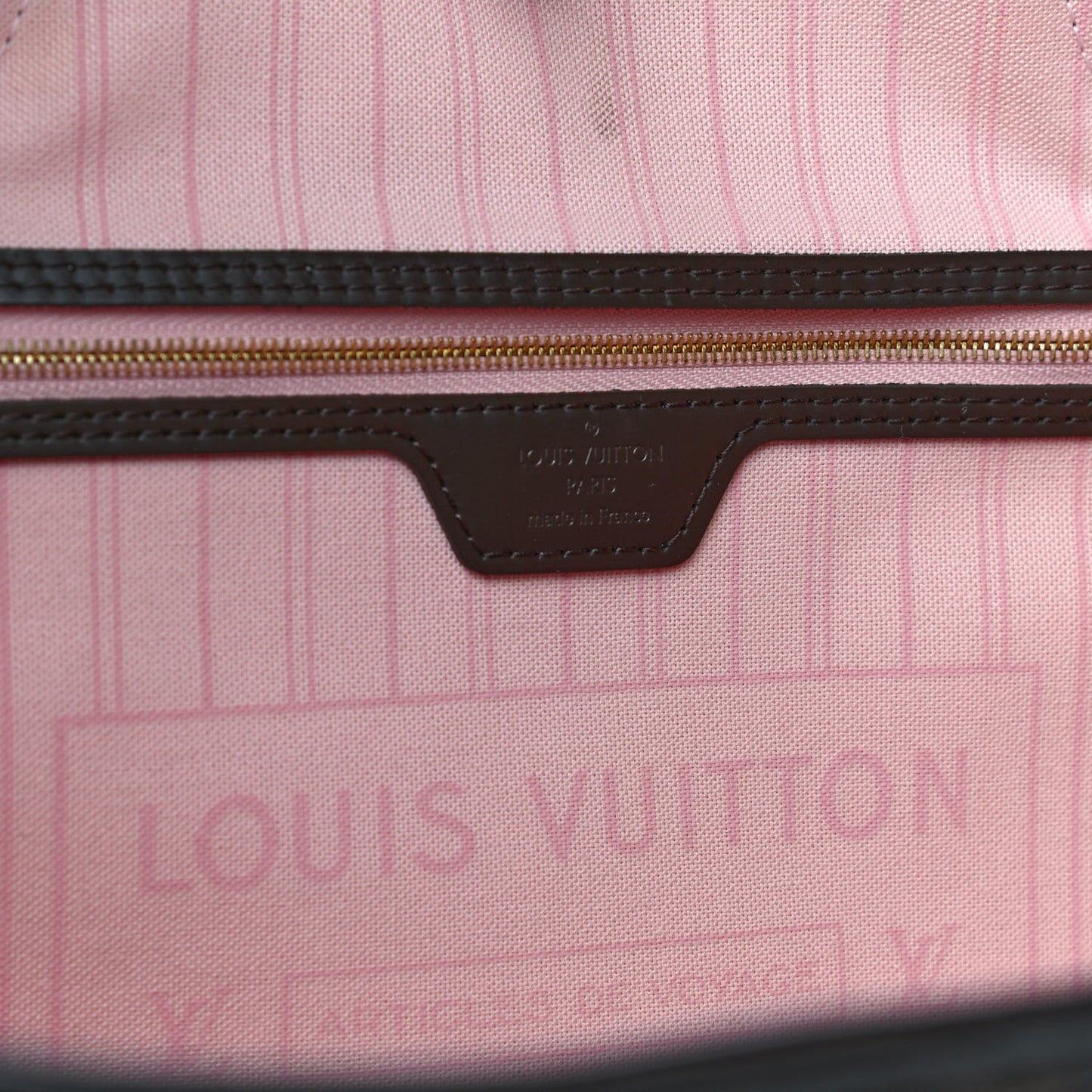 Damier Ebene Neo Neverfull MM Rose Ballerine