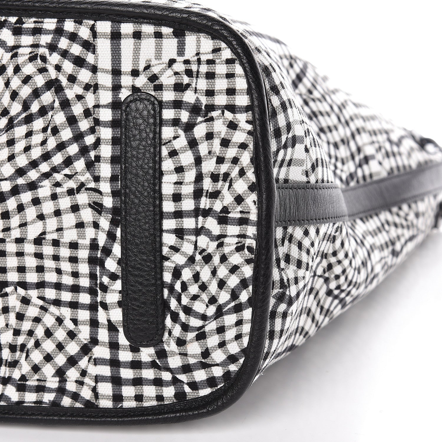 MCM Visetos Large Liz Reversible Shopper Tote Black 13 of 22