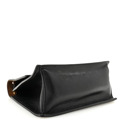 Fendi Agnello Old Shine Small Kan U Shoulder Bag Black 4 of 9