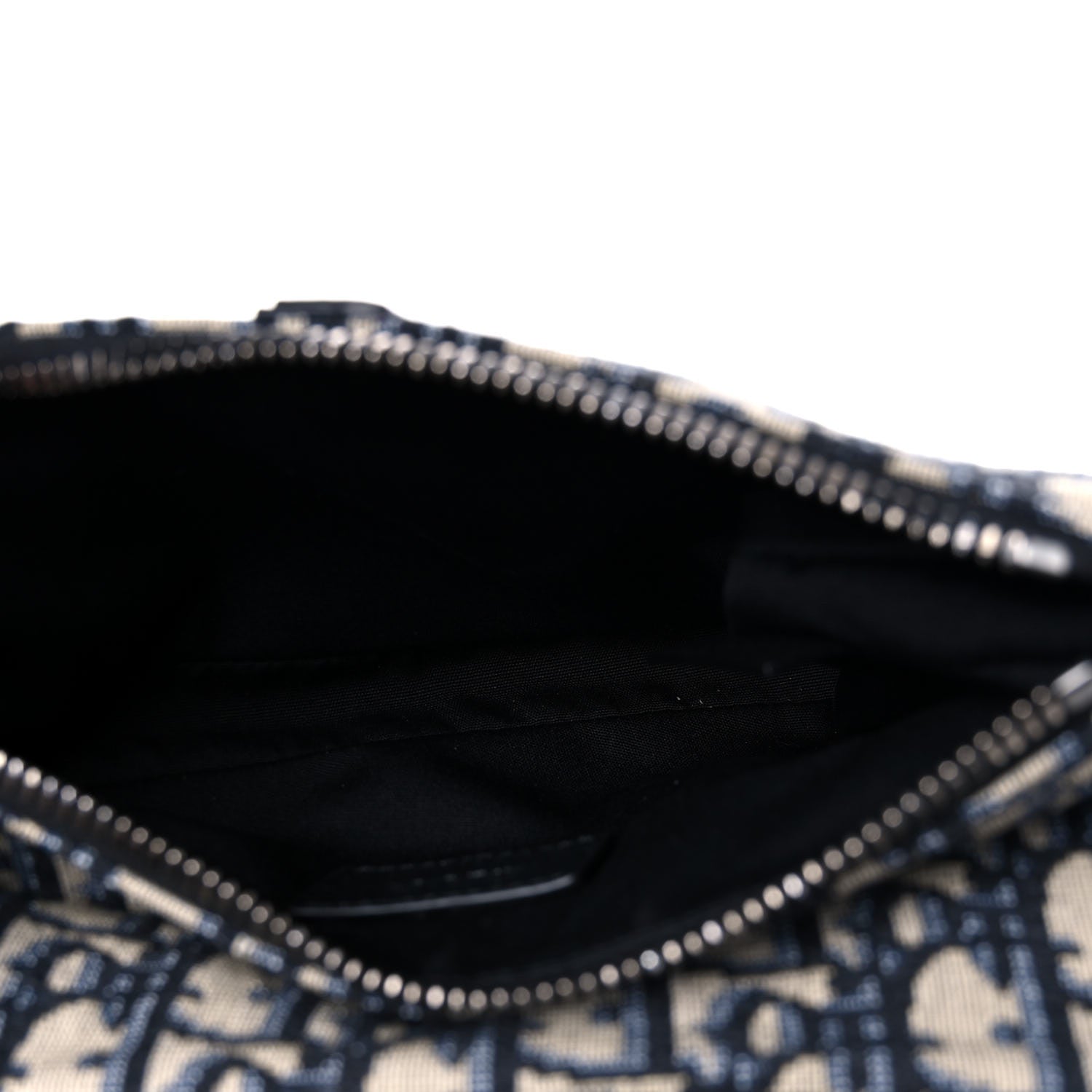 Christian Dior Oblique Mens Mini Saddle Bag Blue 5 of 9