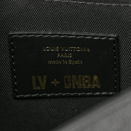 Louis Vuitton x NBA Grained Calfskin Monogram Studio Messenger Black 6 of 9