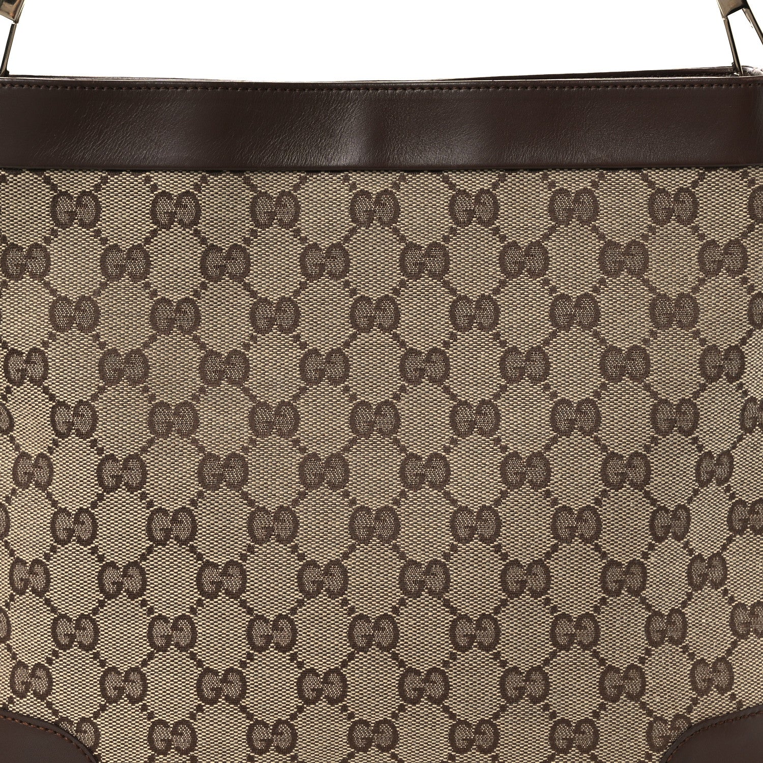 Gucci Monogram Hobo Dark Brown 7 of 14