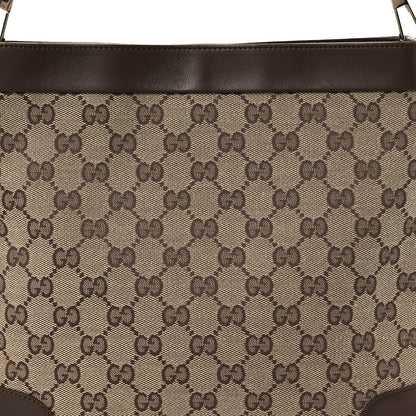 Gucci Monogram Hobo Dark Brown 7 of 14