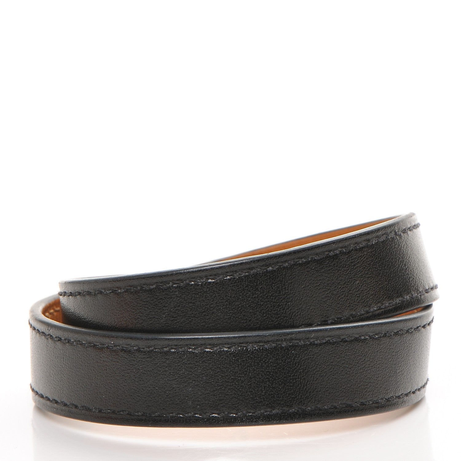 Hermes Box Kelly Double Tour Bracelet S Black 3 of 5