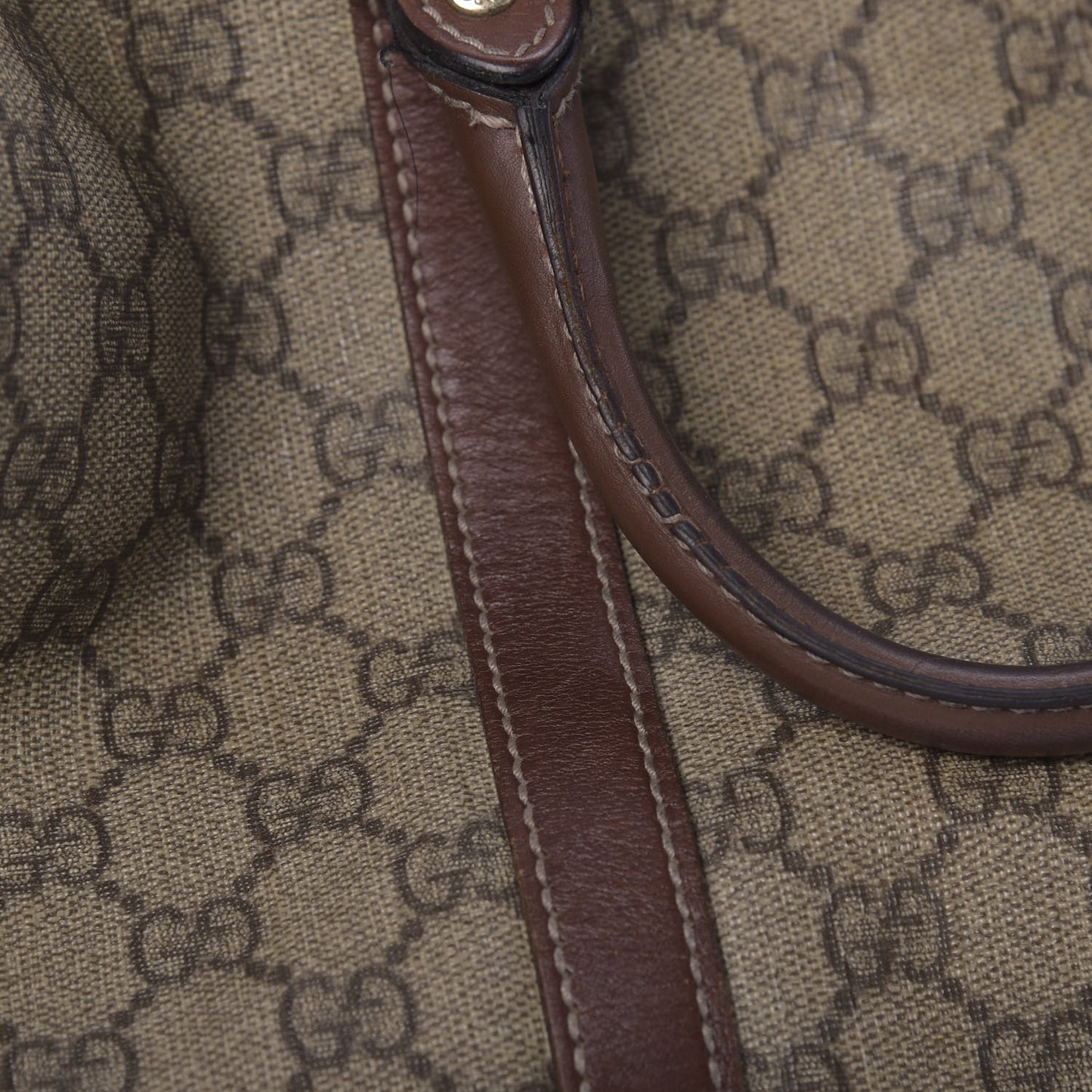 GG Plus Monogram Medium Joy Boston Brown