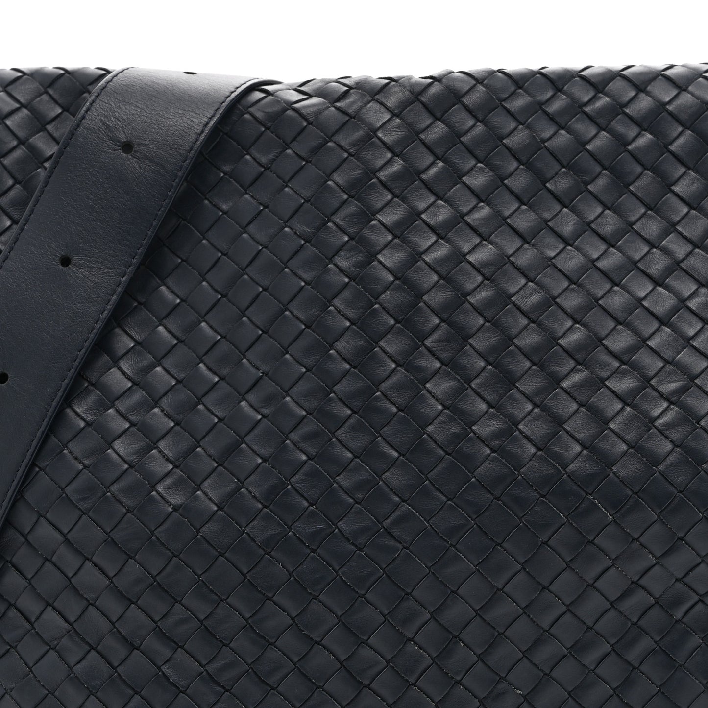 Nappa Intrecciato Messenger Bag Tourmaline