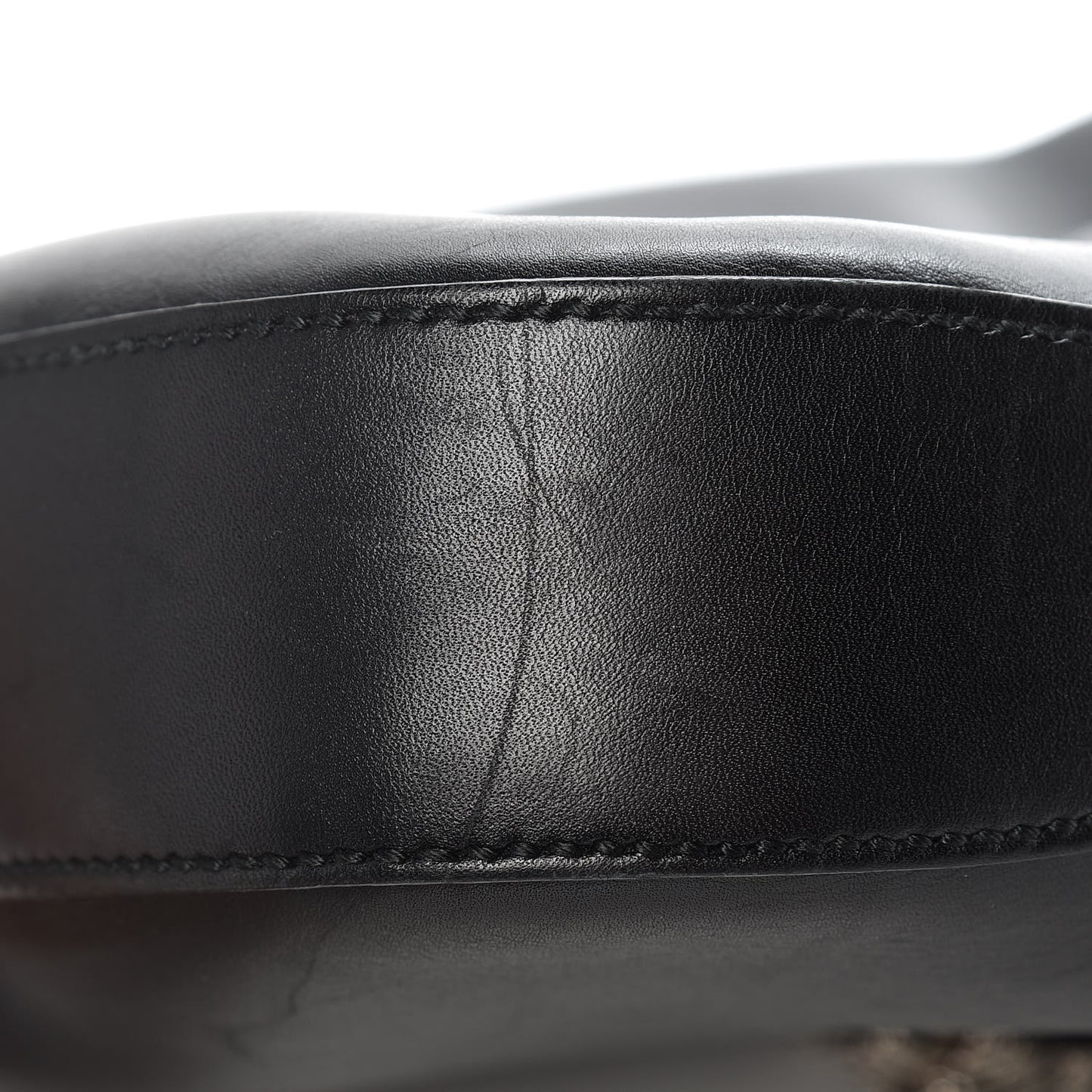Calfskin Web Small Dionysus Hobo Black