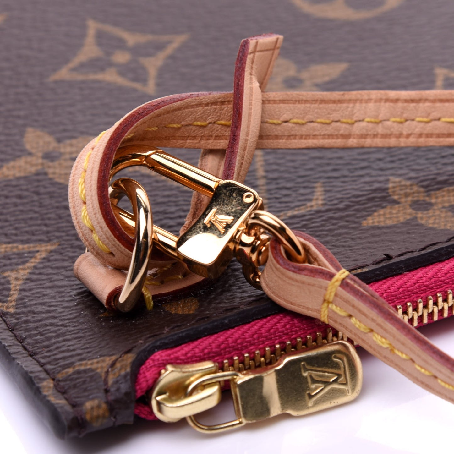 Monogram Neverfull MM GM Pochette Pivoine