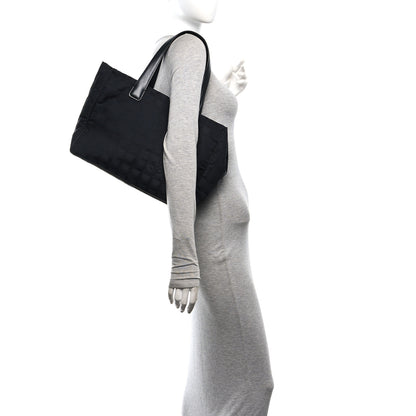 Chanel Nylon Medium Travel Tote Black 2 of 11