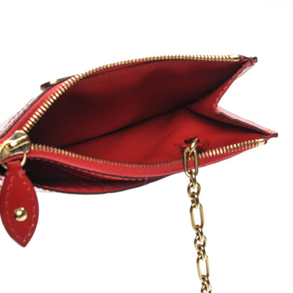 Louis Vuitton Vernis Key Pouch Cherry 5 of 7