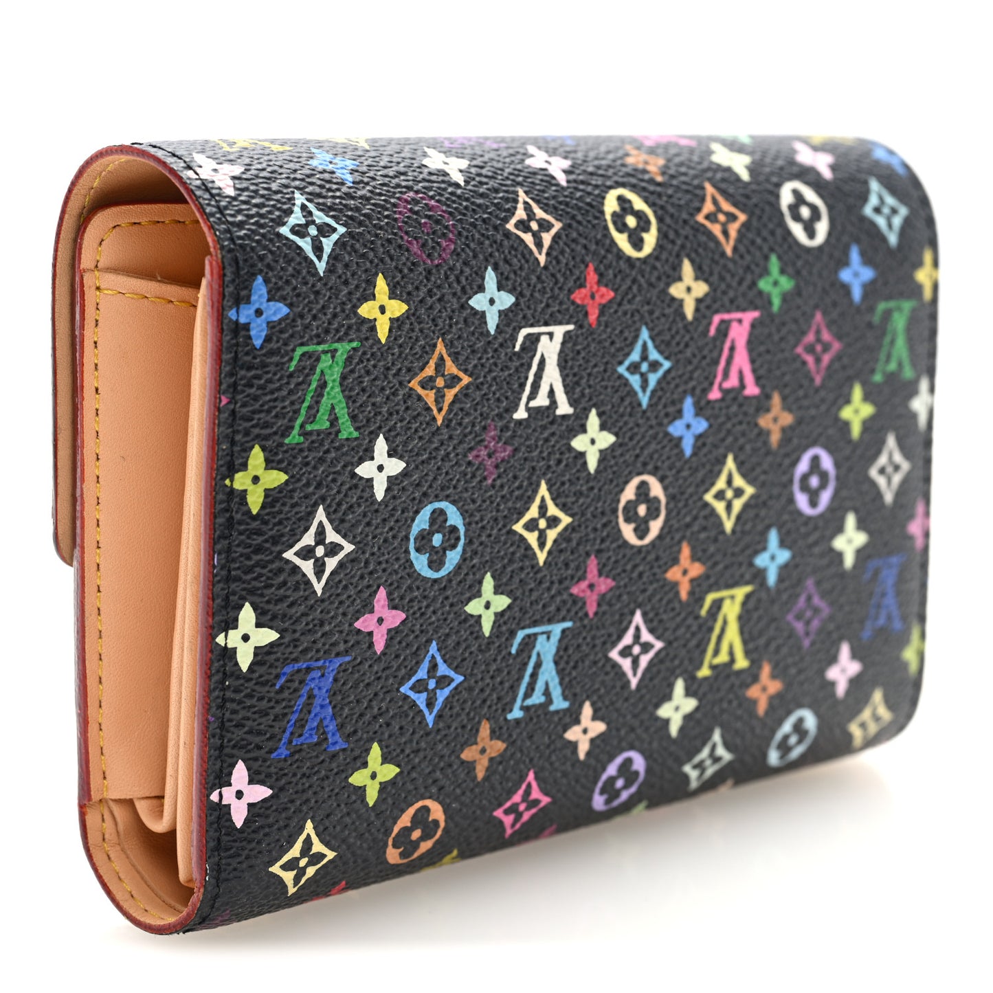 Monogram Multicolor Alexandra Wallet Black