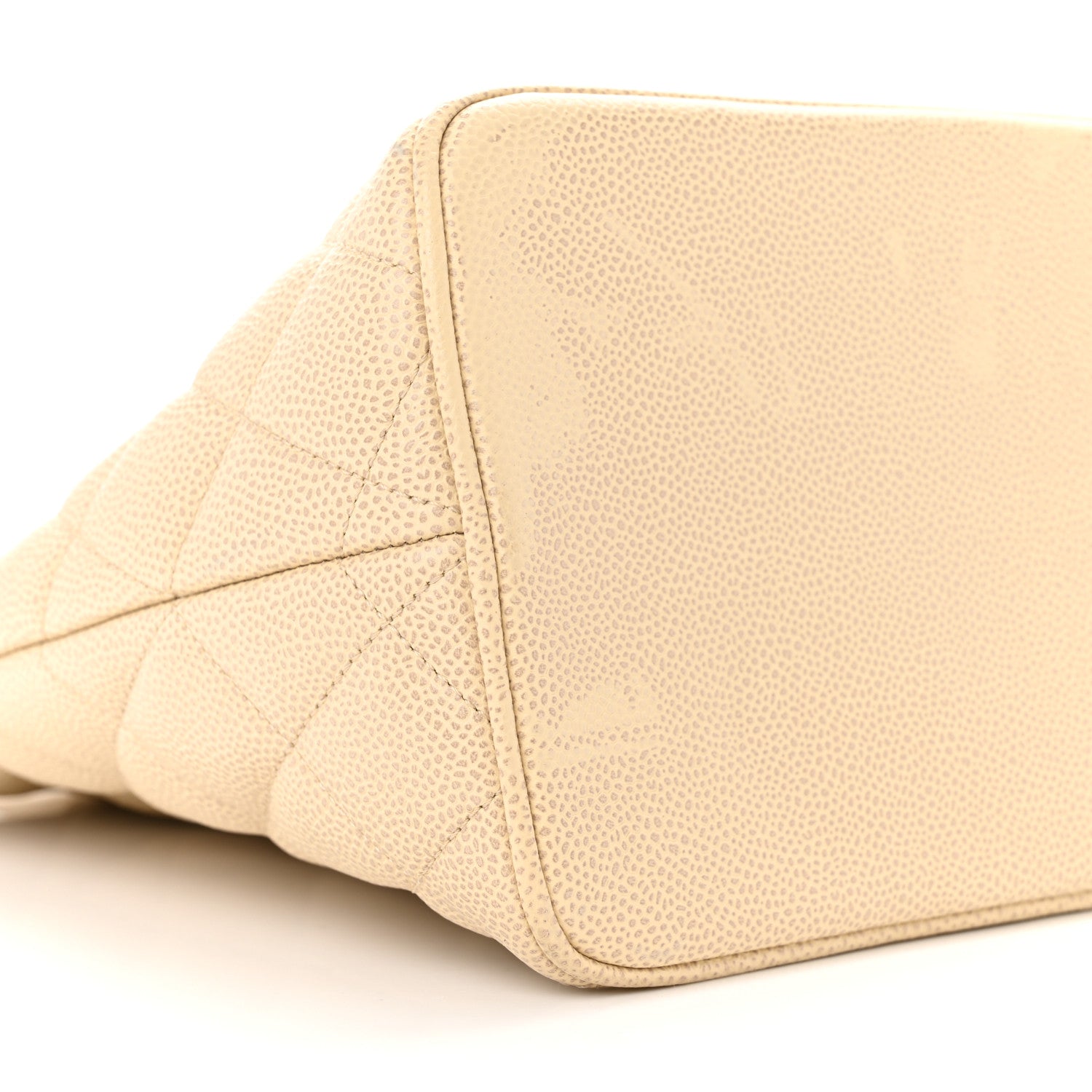Chanel Caviar Quilted Medallion Tote Light Beige 9 of 15