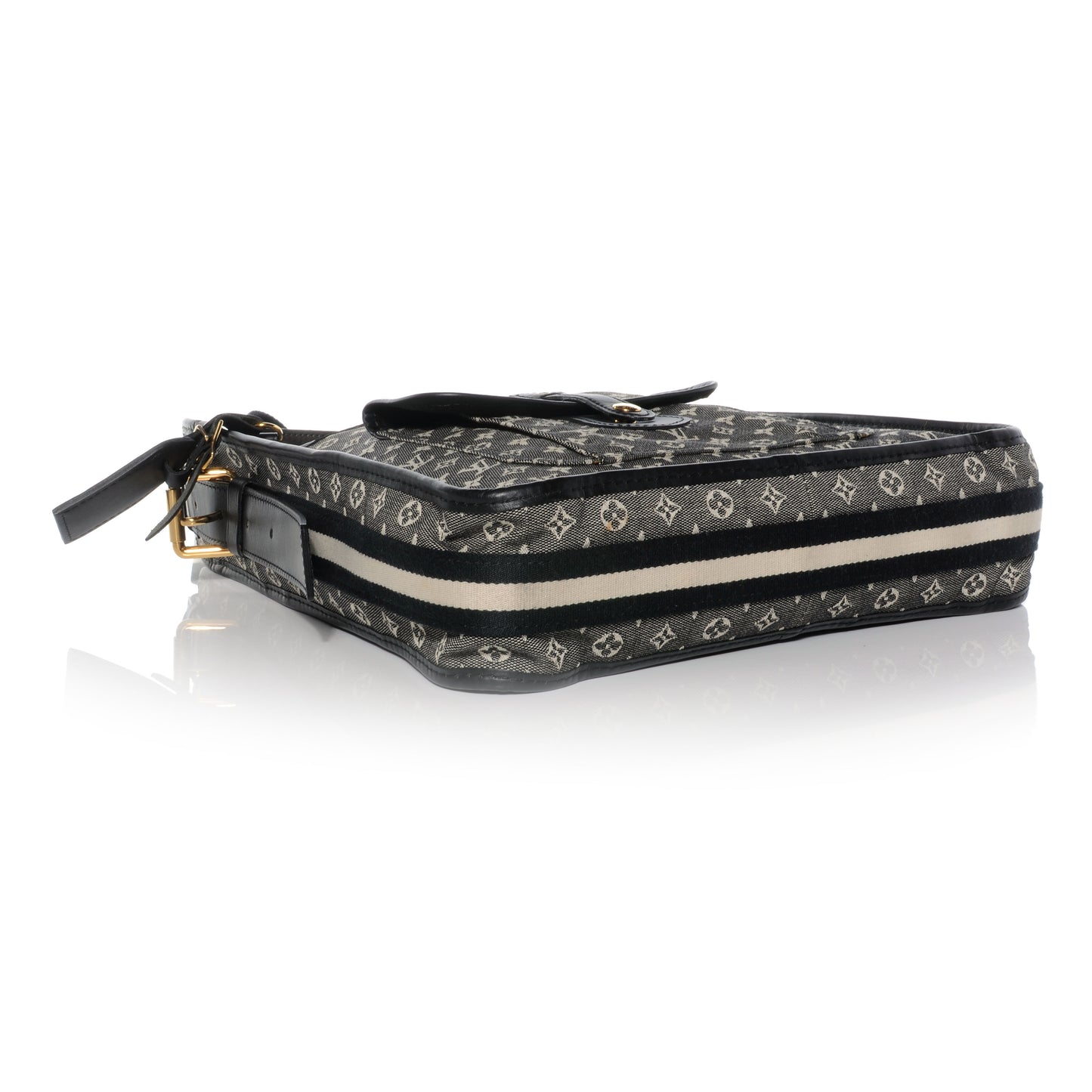Mini Monogram Besace Mary Kate Black