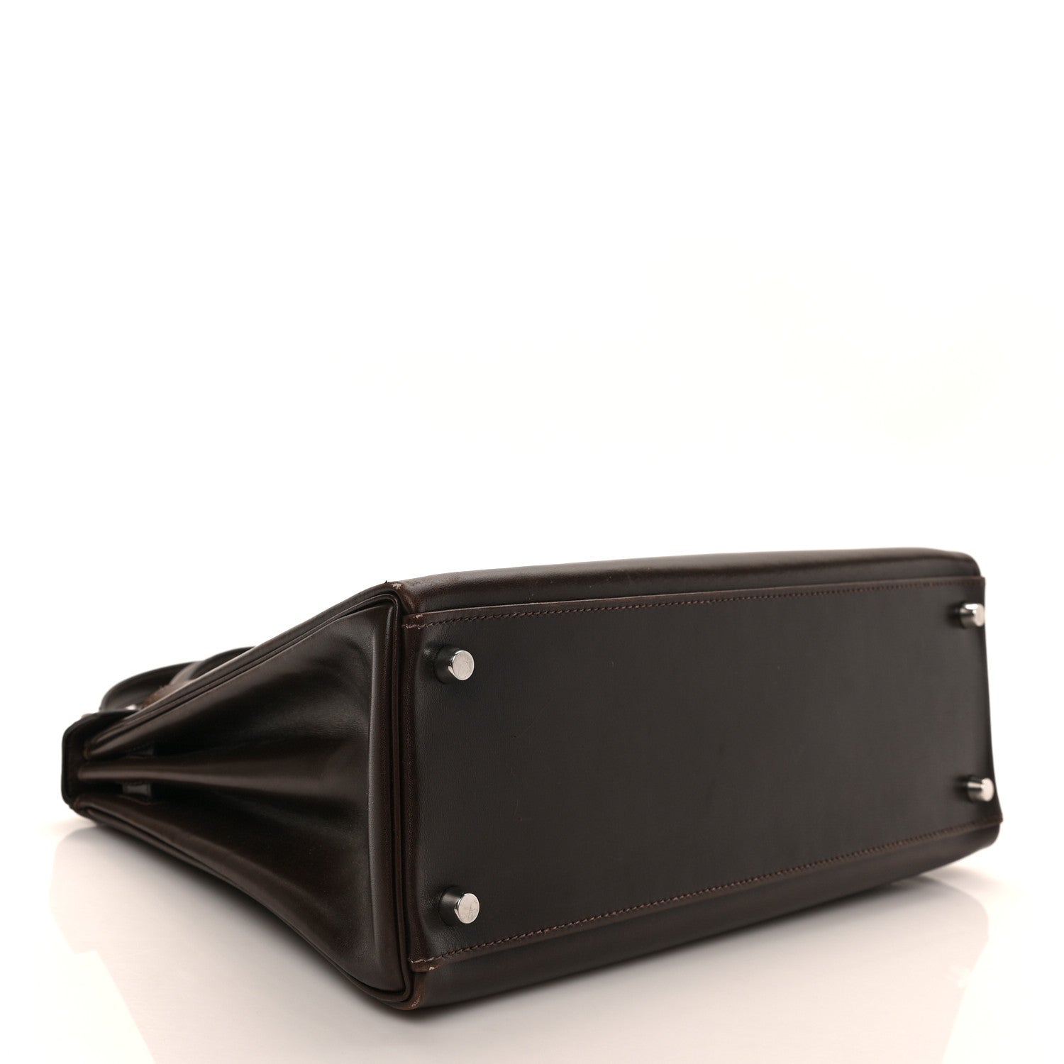 Hermes Box Kelly Retourne 32 Chocolate 4 of 9