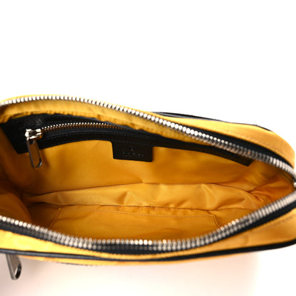 Gucci Econyl Nylon Monogram Off The Grid Belt Bag Crop Black 5 of 10