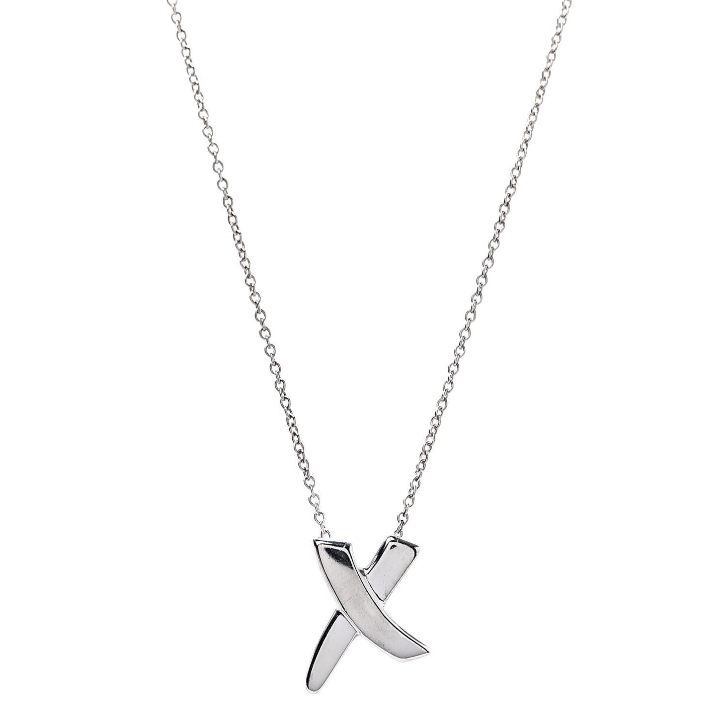Sterling Silver Paloma Picasso Graffiti X Pendant Necklace