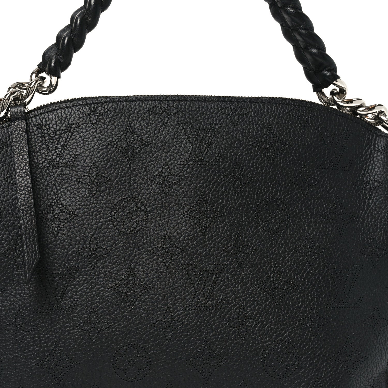 Louis Vuitton Mahina Babylone Chain BB Black 7 of 9