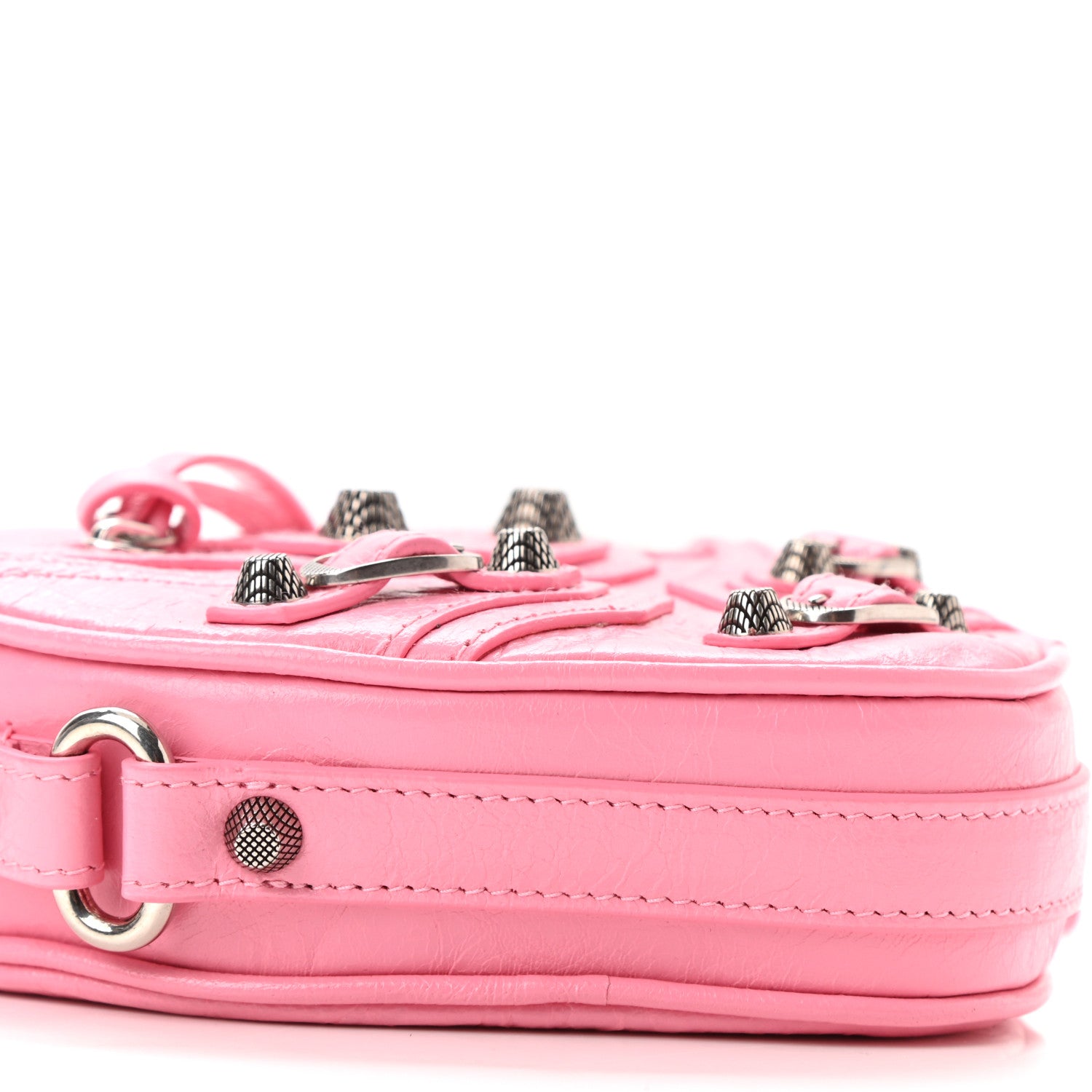Balenciaga Agneau Arena Mini Le Cagole Heart Bag Sweet Pink 17 of 21